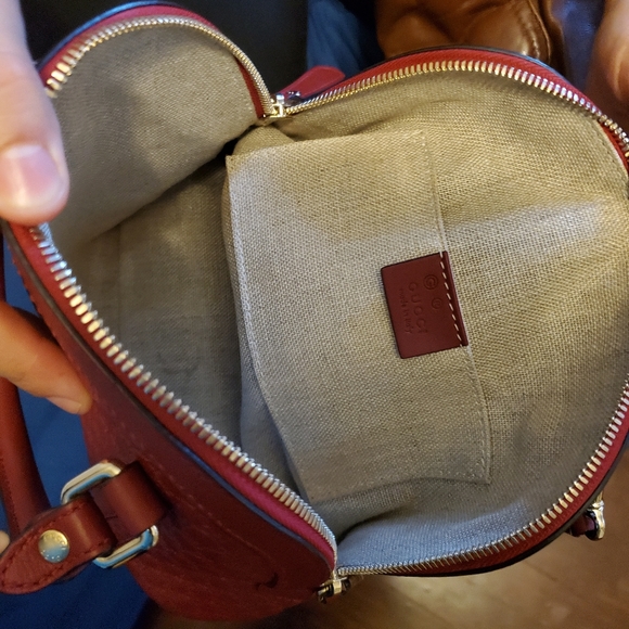 Microguccissima Gucci Dome Bag - Picture 2 of 4